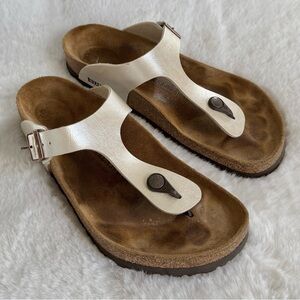 Birkenstock White Sandals